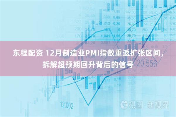 东程配资 12月制造业PMI指数重返扩张区间，拆解超预期回升背后的信号